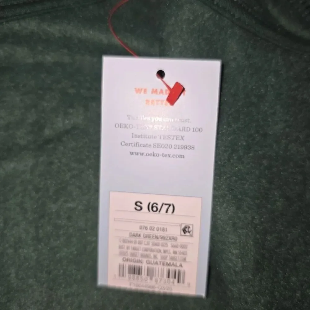 Boys Zip Up Hoodie Uniform Green